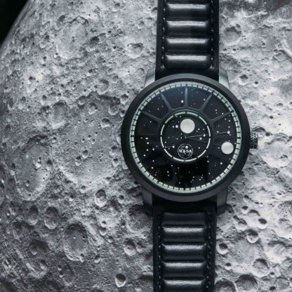 Xeric NASA Apollo 15 American Automatic Black Hole-TIME.SHOP
