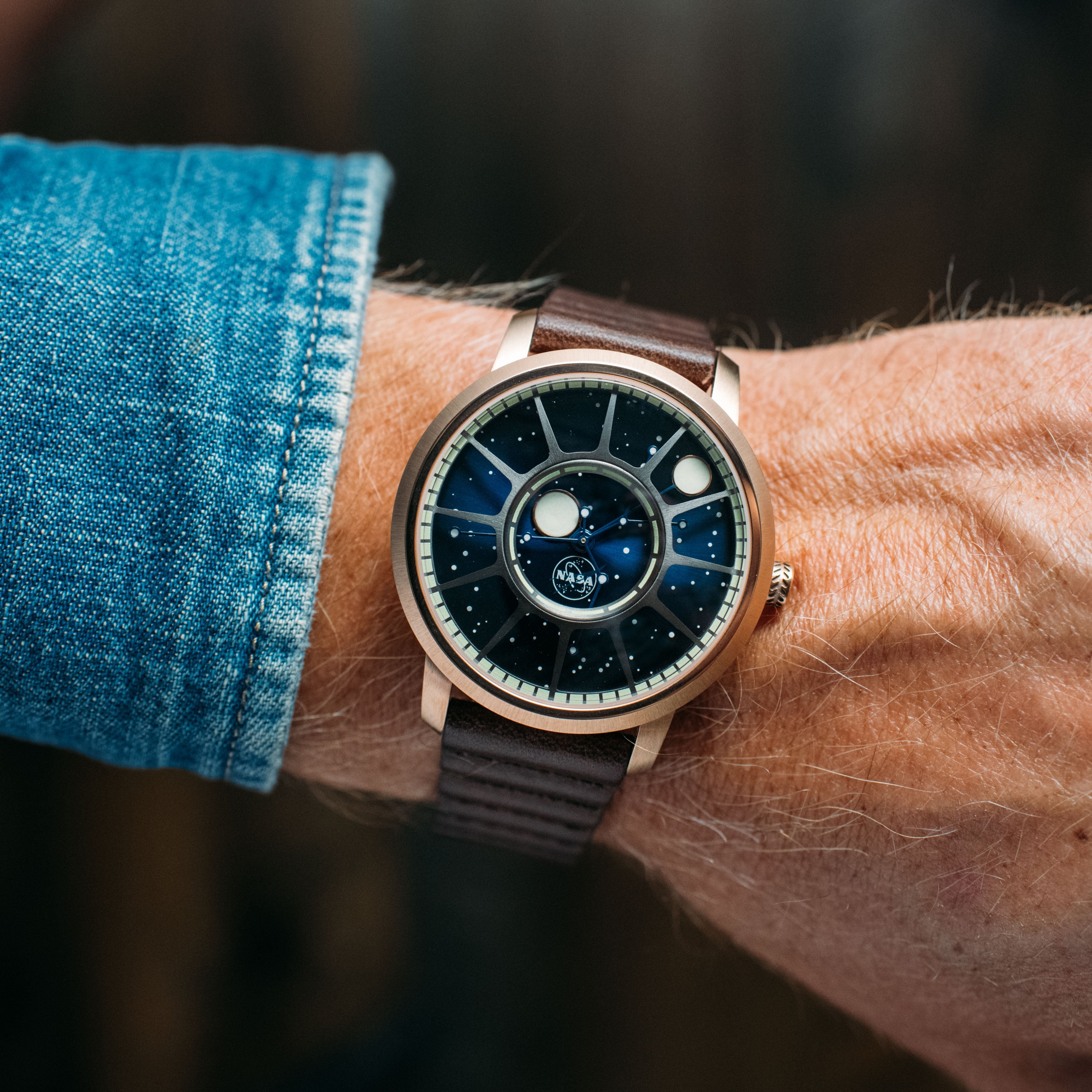 Xeric NASA Apollo 15 American Automatic Helix Nebula-TIME.SHOP