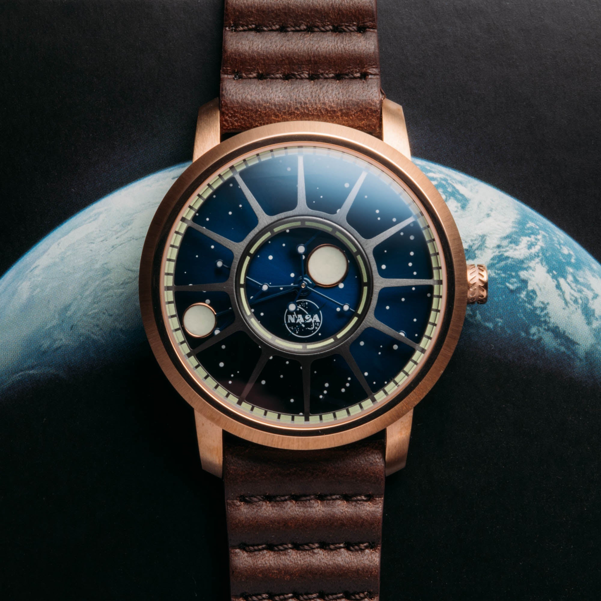 Xeric NASA Apollo 15 American Automatic Helix Nebula-TIME.SHOP