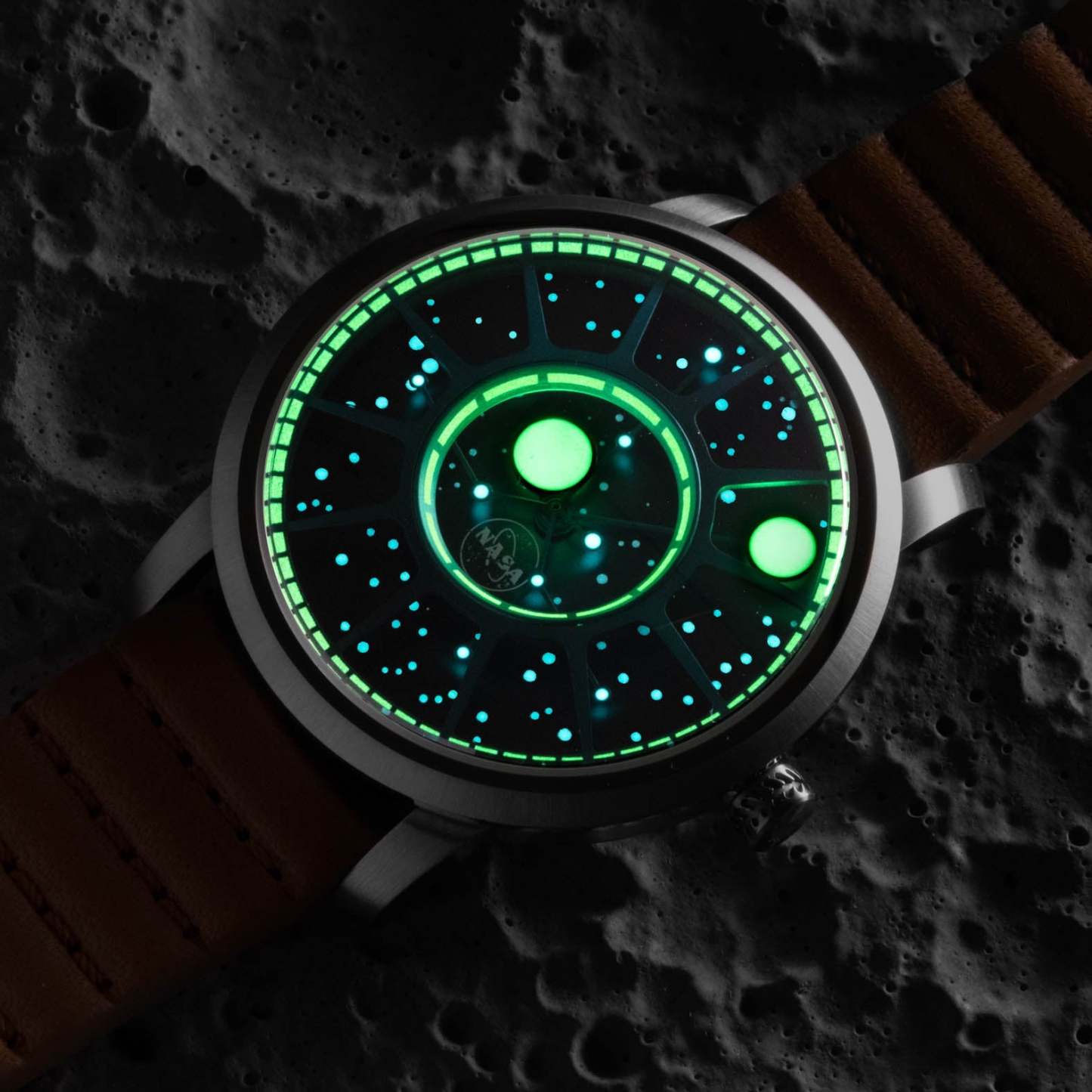 Xeric NASA Apollo 15 American Automatic Quasar-TIME.SHOP