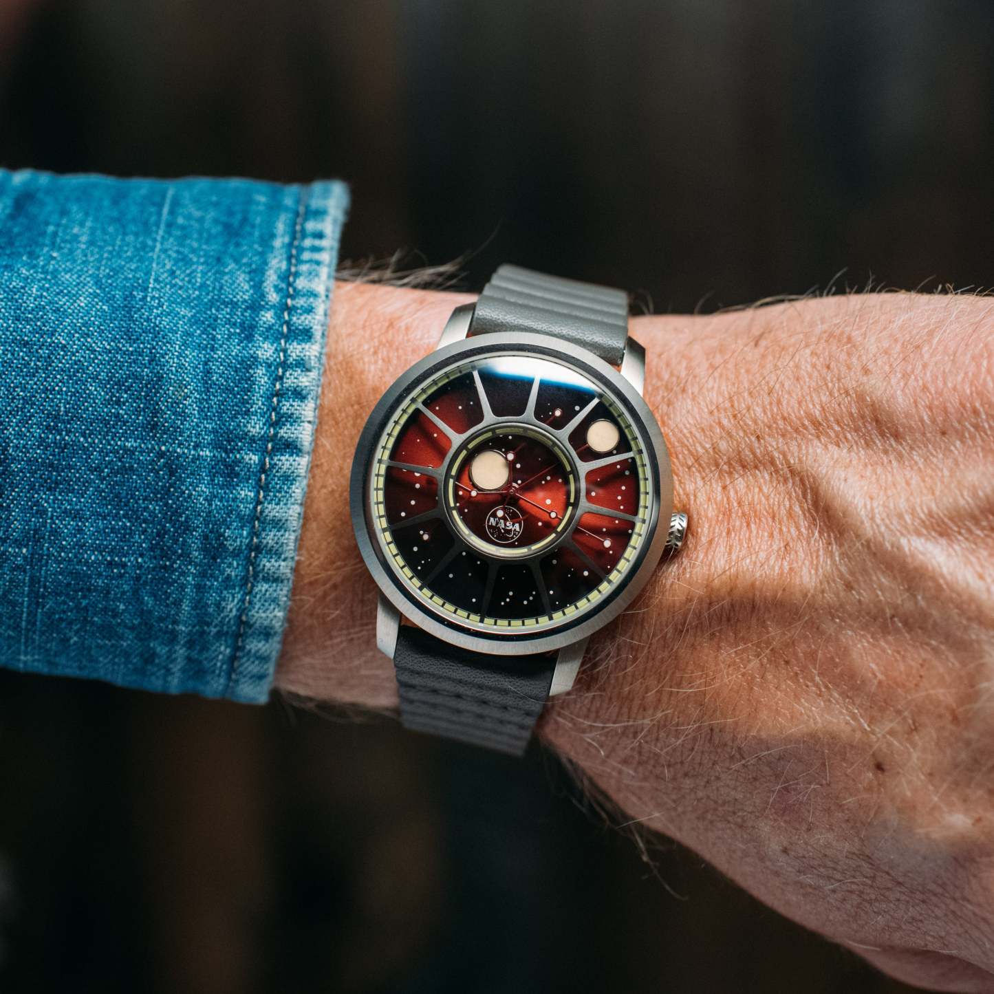 Xeric NASA Apollo 15 American Automatic Red Dwarf-TIME.SHOP
