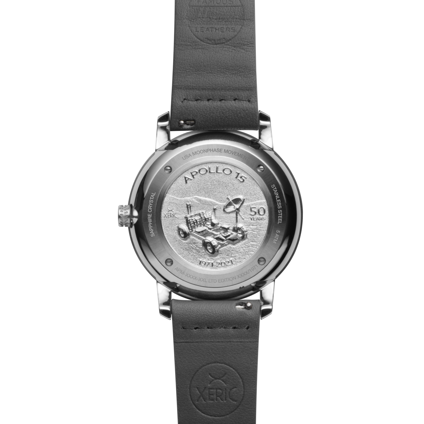 Xeric NASA Apollo 15 American Moonphase Red Dwarf-TIME.SHOP