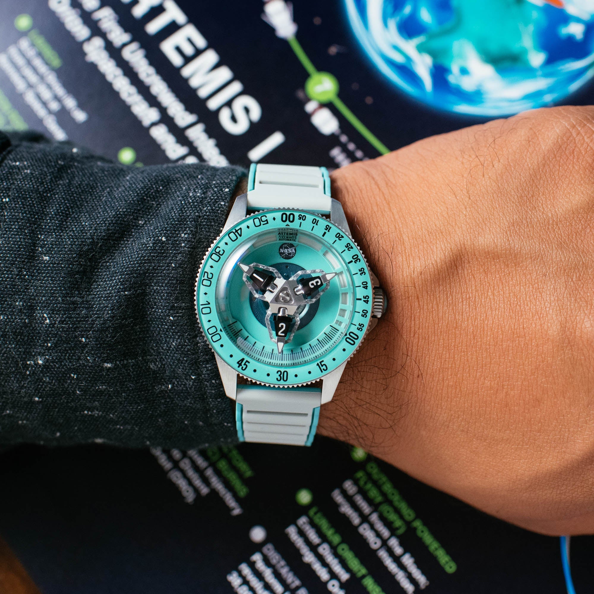 Xeric NASA Artemis Tumbler Automatic Splashdown Limited Edition-TIME.SHOP
