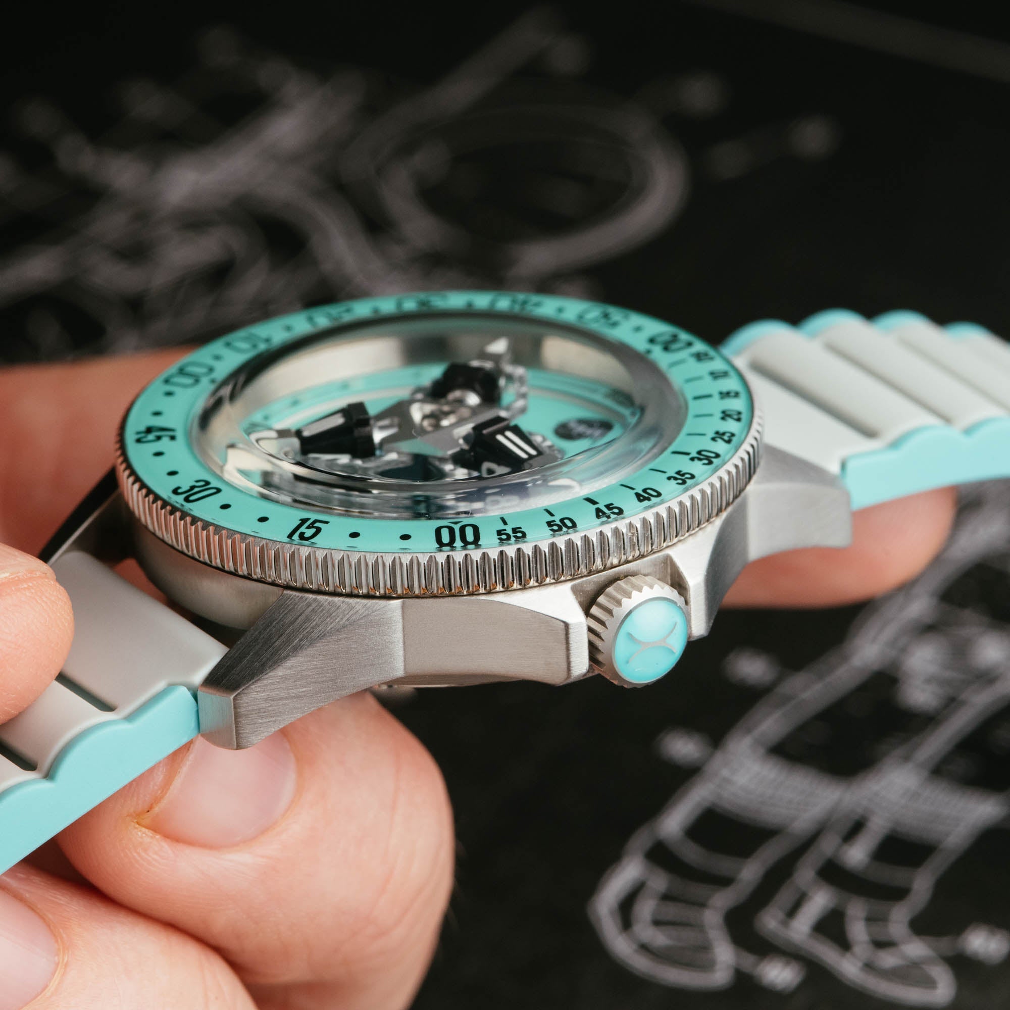 Xeric NASA Artemis Tumbler Automatic Splashdown Limited Edition-TIME.SHOP