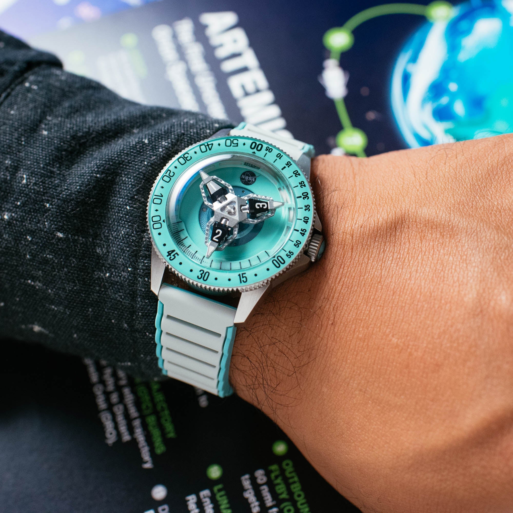 Xeric NASA Artemis Tumbler Automatic Splashdown Limited Edition-TIME.SHOP