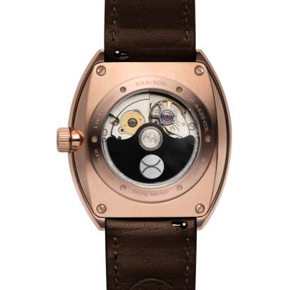 Xeric Scrambler Automatic Wandering Hour Rose Gold Ocean-TIME.SHOP