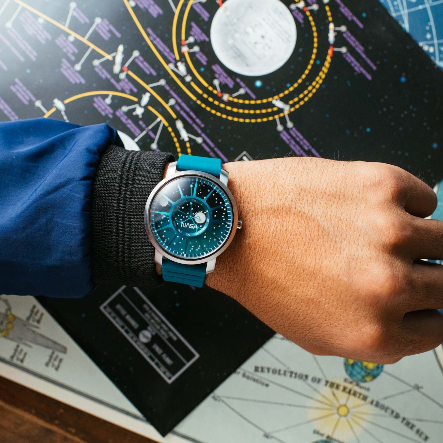 Xeric NASA Trappist-1 Sapphire Neptune-TIME.SHOP