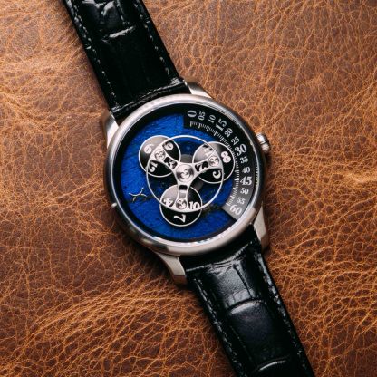 Xeric Triptych Automatic Wandering Hour Stone Edition Labradorite-TIME.SHOP