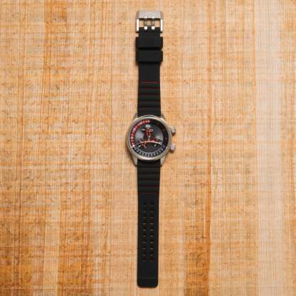 Xeric Vendetta II Automatic Wandering Hour Black Gray Red-TIME.SHOP