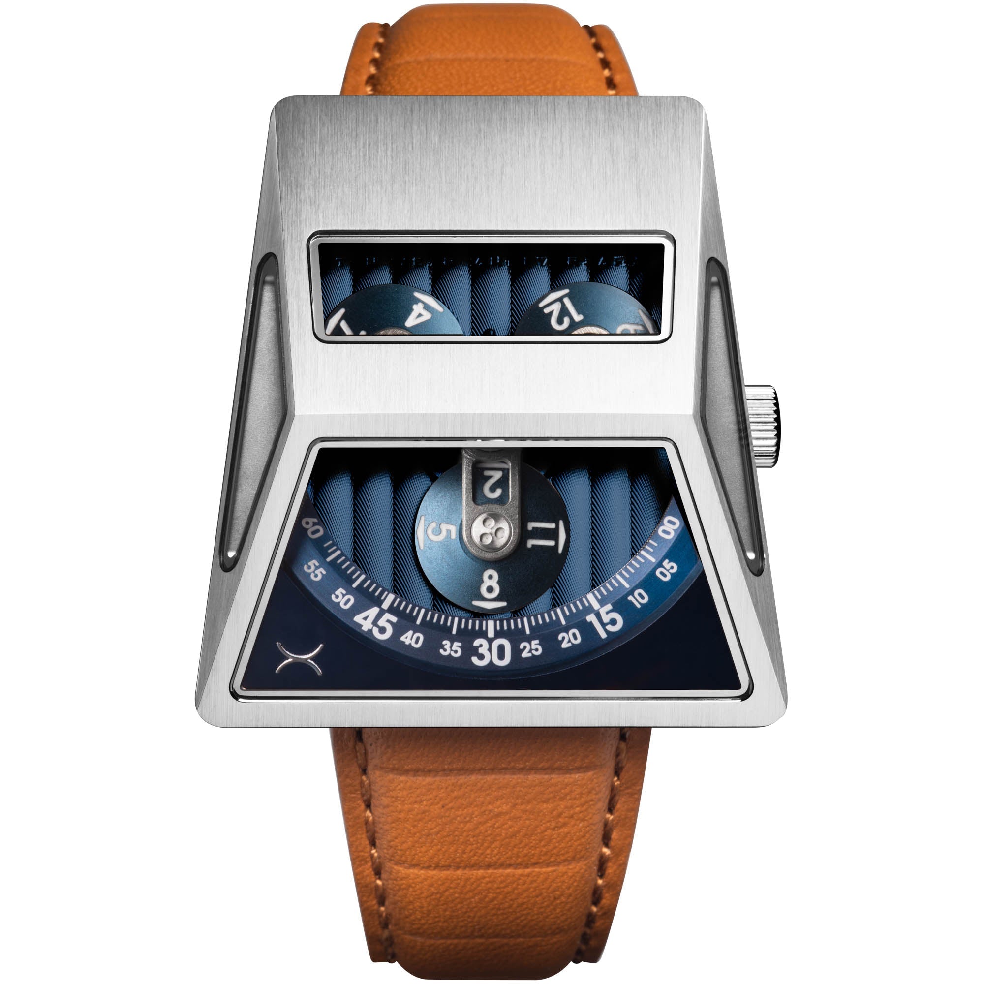 Xeric Vendetta X Wandering Hour Automatic Tan Blue-TIME.SHOP