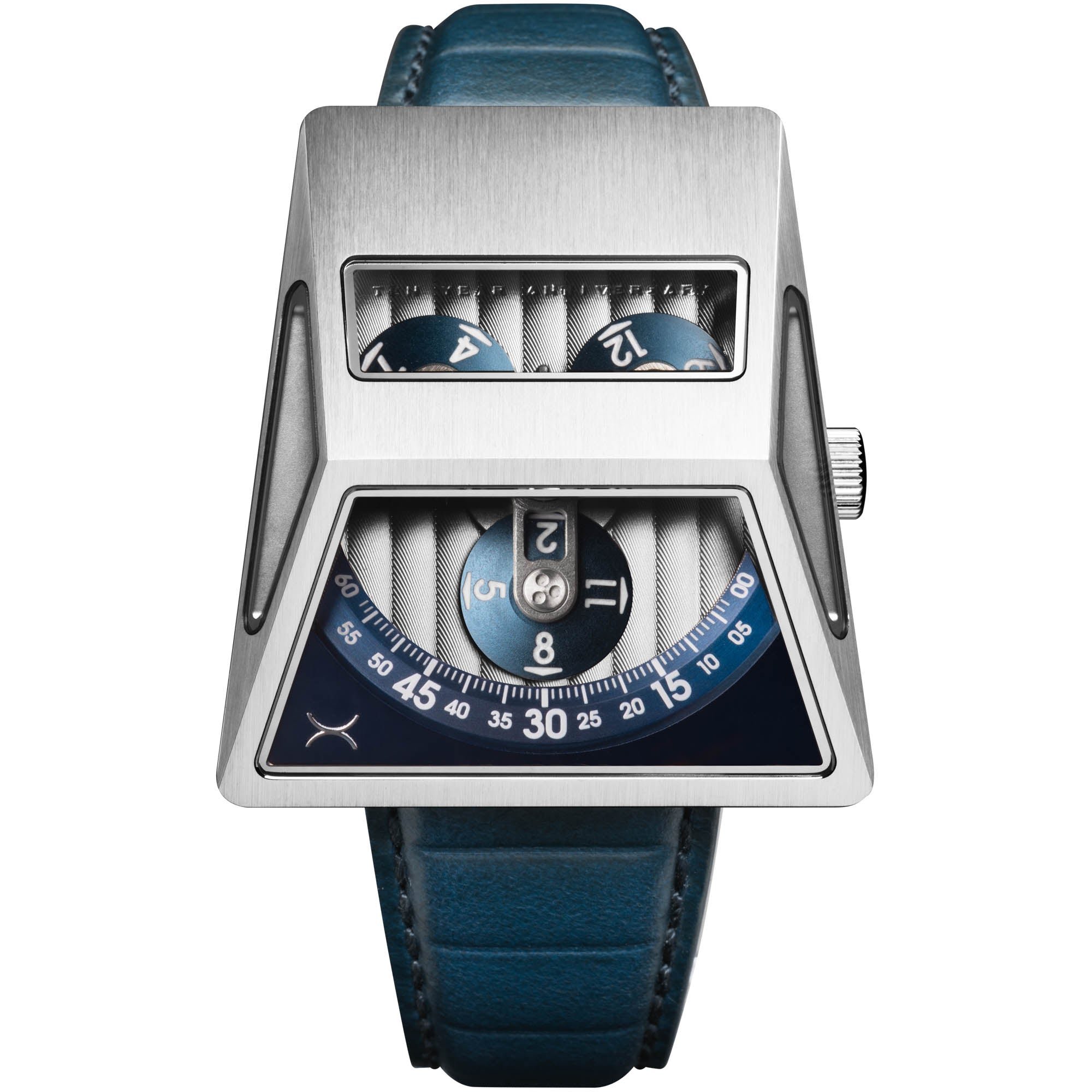 Xeric Vendetta X Wandering Hour Automatic Blue Steel-TIME.SHOP