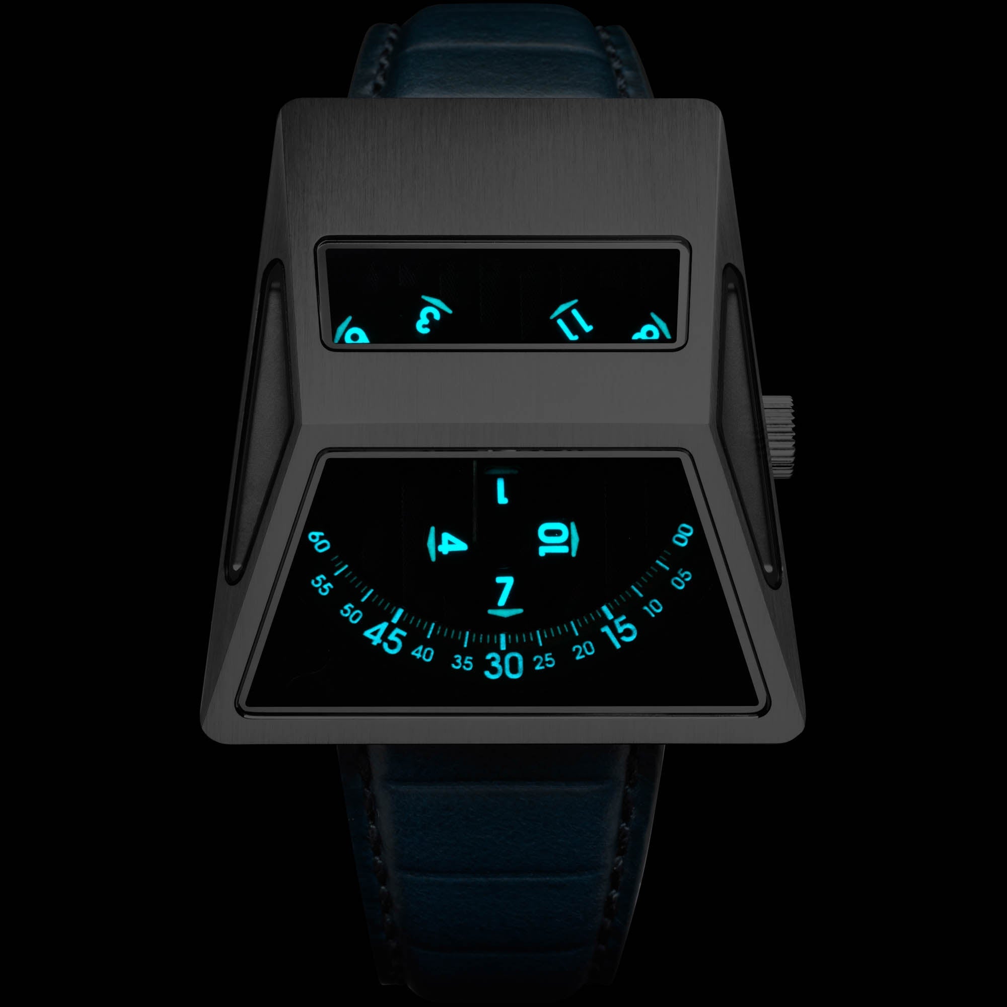 Xeric Vendetta X Wandering Hour Automatic Blue Steel-TIME.SHOP