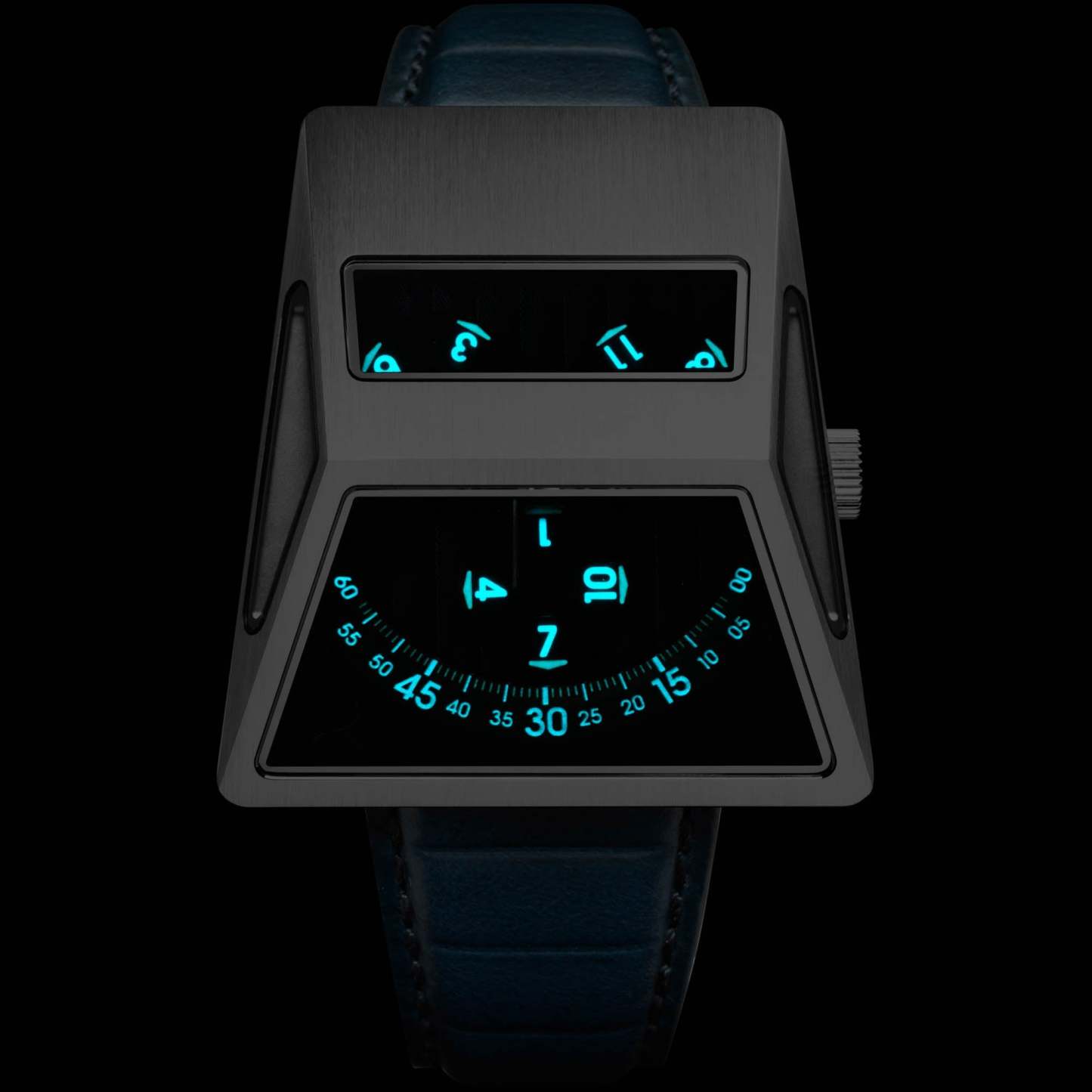 Xeric Vendetta X Wandering Hour Automatic Blue Steel-TIME.SHOP