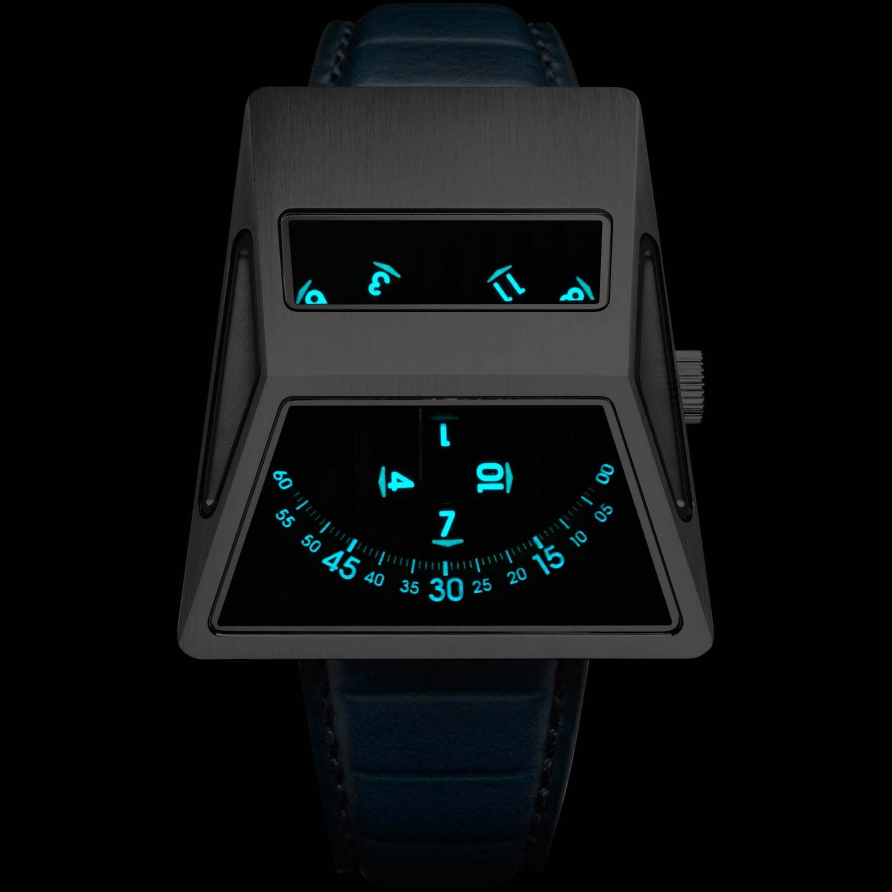 Xeric Vendetta X Wandering Hour Automatic Blue Steel-TIME.SHOP