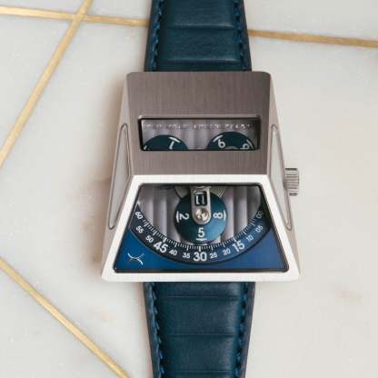 Xeric Vendetta X Wandering Hour Automatic Blue Steel-TIME.SHOP