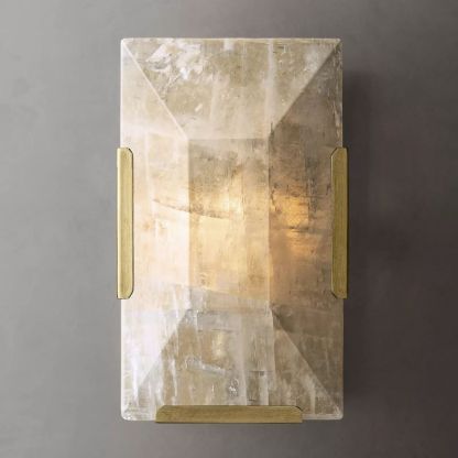 Hydra Calcite Short Wall Sconce-HiLamps