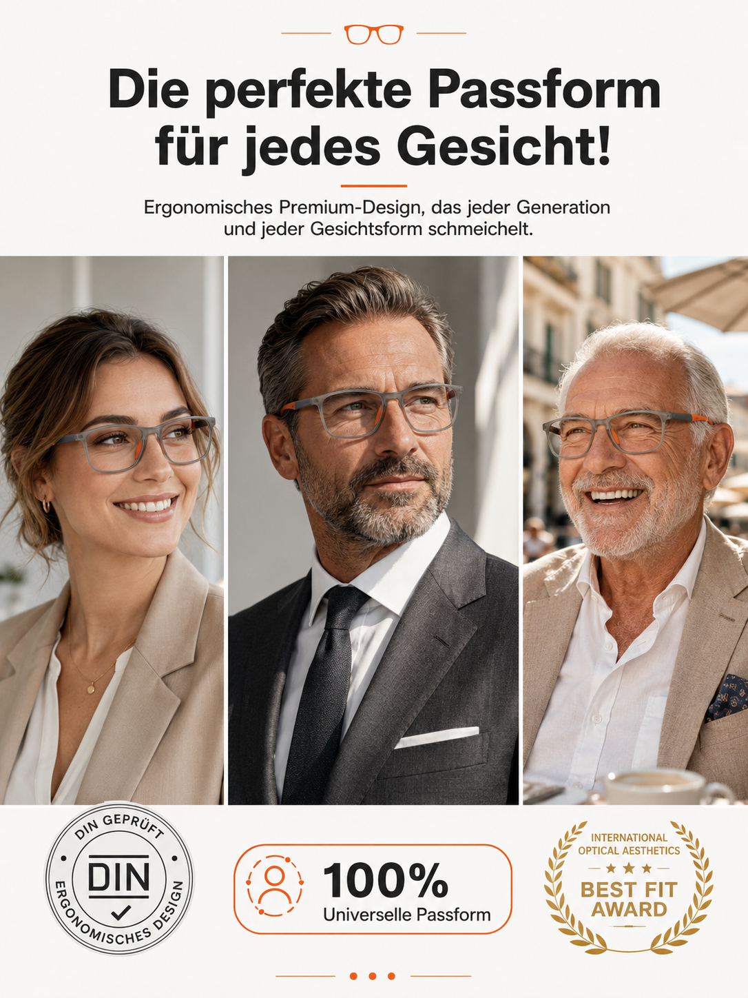 100 Jahre deutsche Handwerkskunst: Die Brille, die sich Ihrer Sehkraft automatisch anpasst