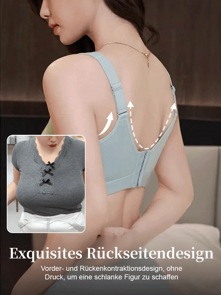 【Für vollere Oberweiten】Schlank machender, stoßdämpfender, leichter Sport-BH