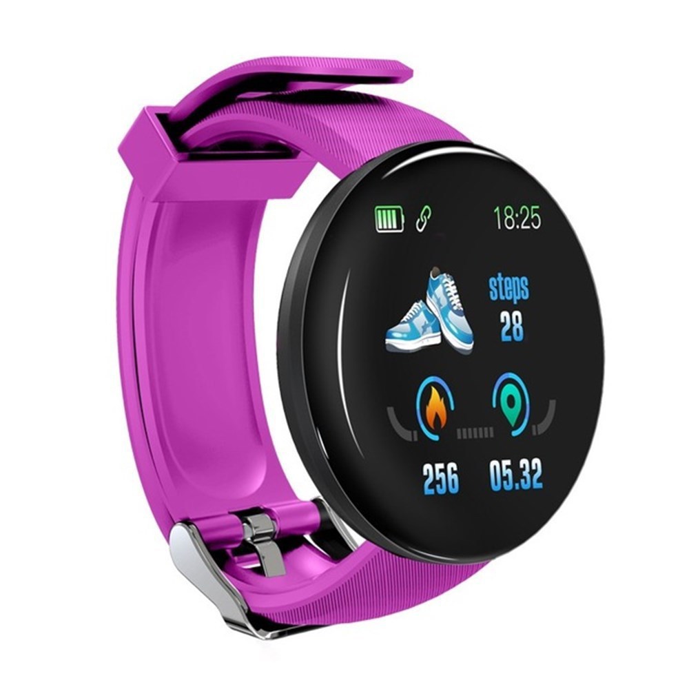 Montre de sport avec surveillance de la fréquence cardiaque et de la pression artérielle D18
