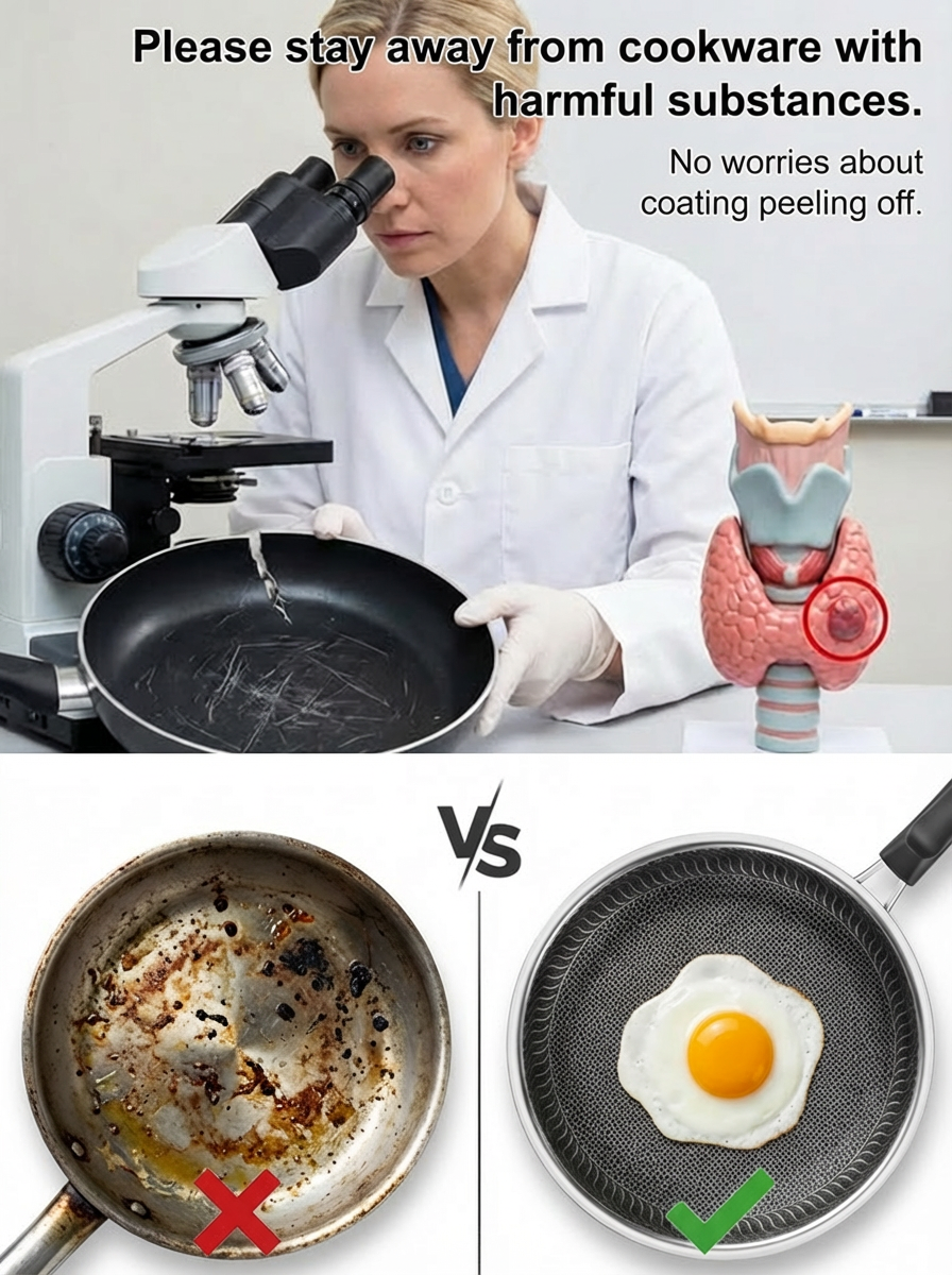 【UK Launch: 50% Off Today (25 chars)】Germany made. Stainless steel frying pan