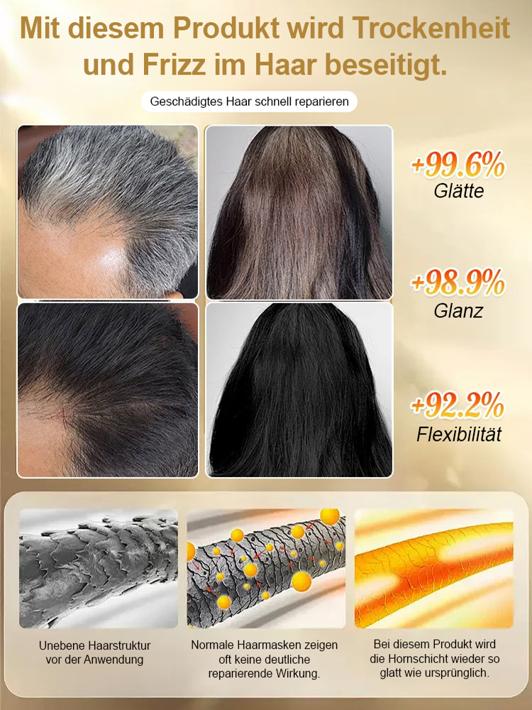 Eine Kamm-Schwarz-Intelligente-Färbe-Creme