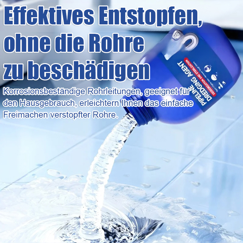 Bakterienvernichtender und geruchsentfernender Abflussreiniger