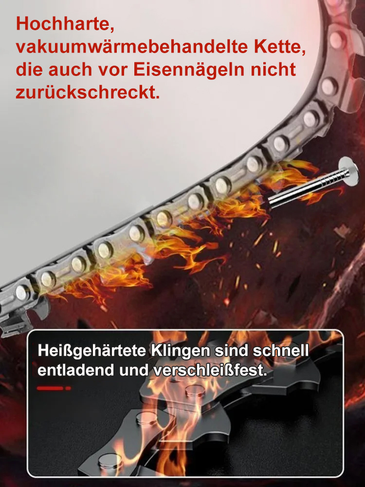 Hochleistungs-Holzkettensäge der verbesserten Version