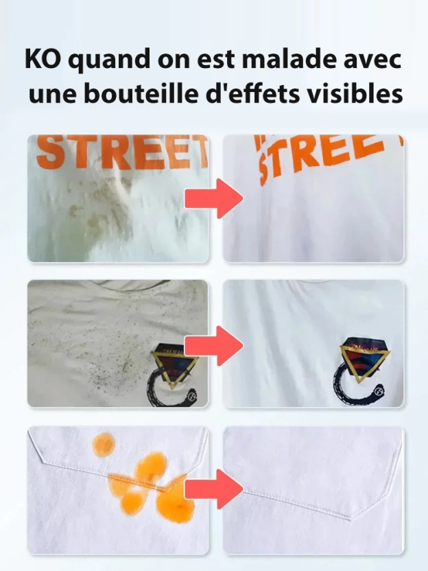 🔥🔥🔥Offre limitée : Moitié prix, livraison offerte. La bouteille dès 7€ ! Lessive écologique : détache et ravive l'éclat. Élimine 99,99% des bactéries 