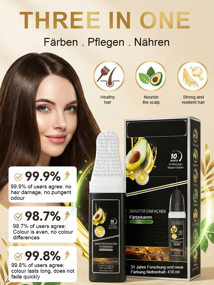 One Comb Black Smart Easy Dye Cream