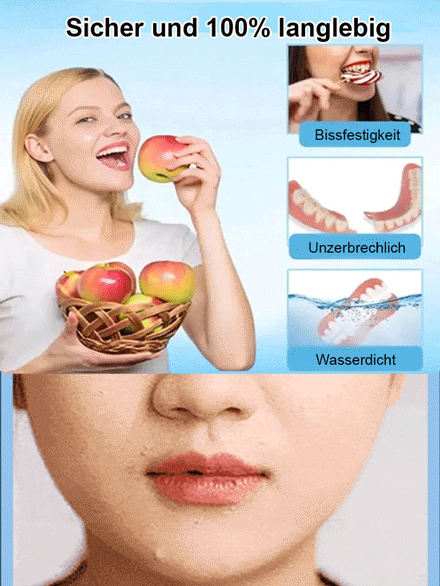 【Neue Forschungsergebnisse aus Großbritannien】Silikon-ähnliche Zahnprothesen