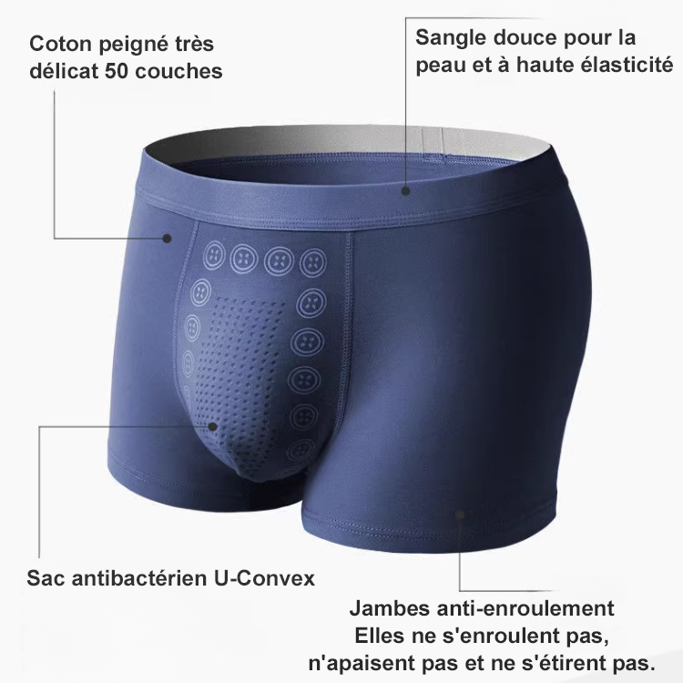 Sous-vêtements de massage et de thérapie magnétique pour hommes