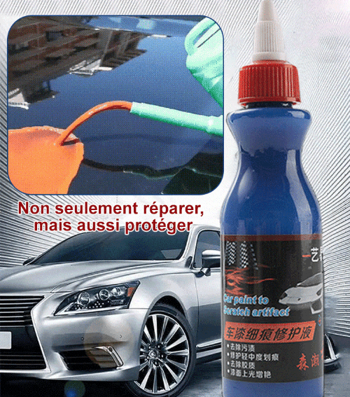 Dissolvant de rayures pour voitures