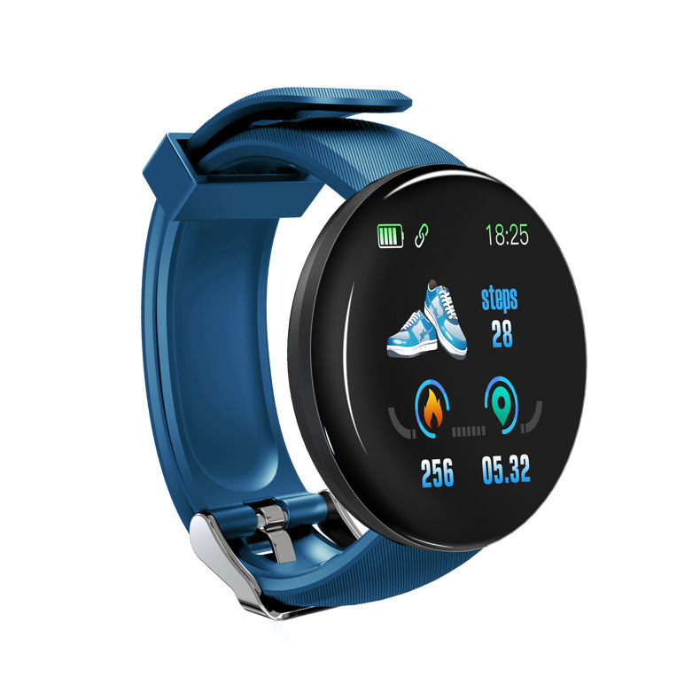 Montre de sport avec surveillance de la fréquence cardiaque et de la pression artérielle D18