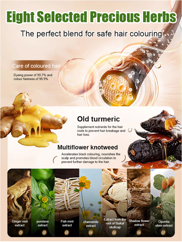 One Comb Black Smart Easy Dye Cream