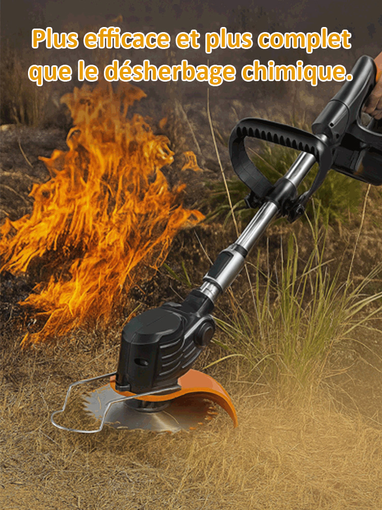 【Facilement un millier d'acres par jour】Tondeuse portative au lithium