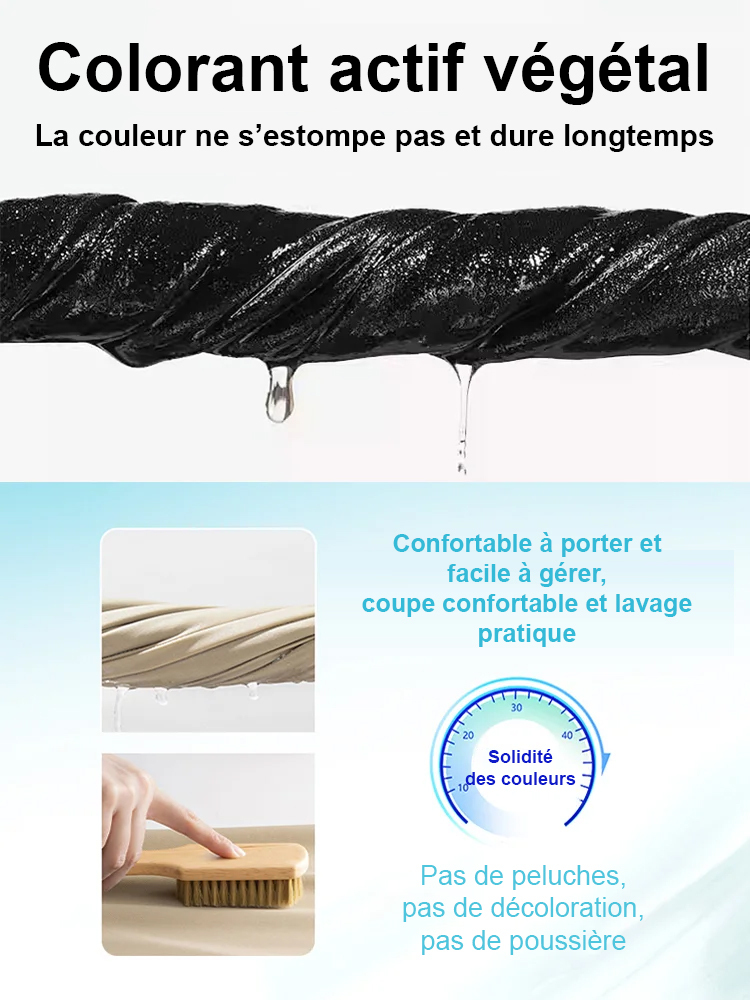 Pantalon d'été décontracté pour hommes avec soie glacée