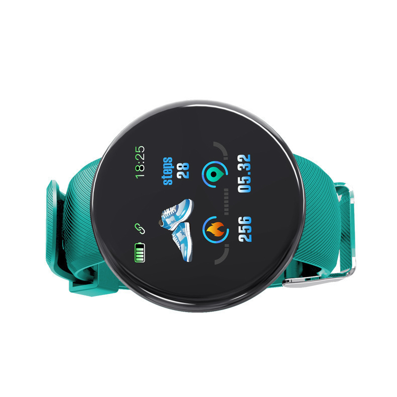 Montre de sport avec surveillance de la fréquence cardiaque et de la pression artérielle D18