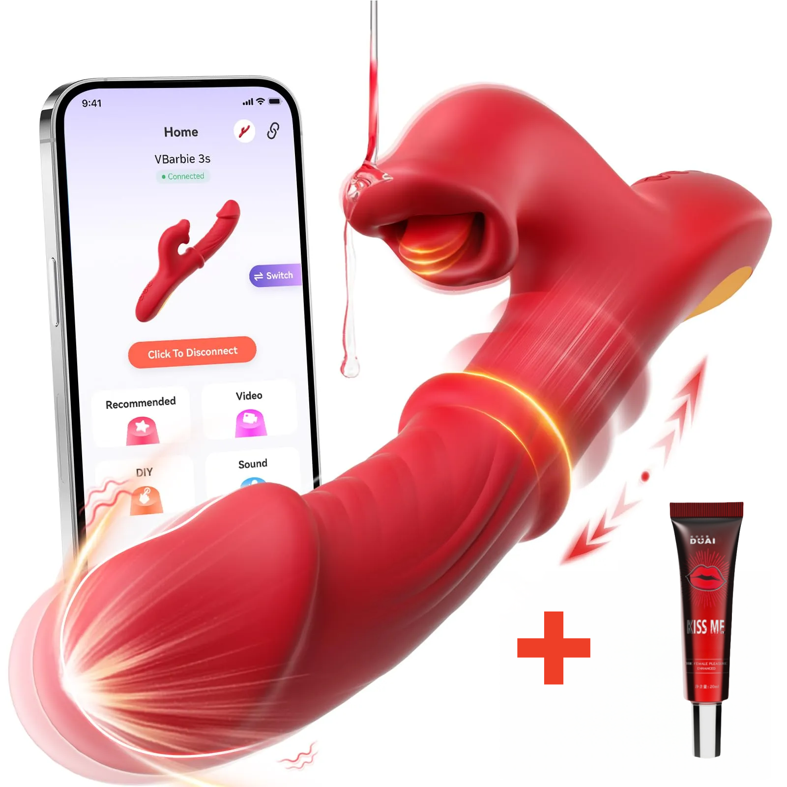 😍Thrust Vibrator Dildo Sexspielzeug - Weiblicher G-Punkt-Vibrator