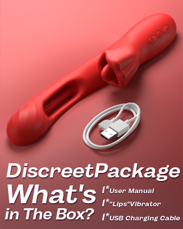 😍Female Sex Toy Vibrator - Realistic Tongue Dildo Sex Toy✨