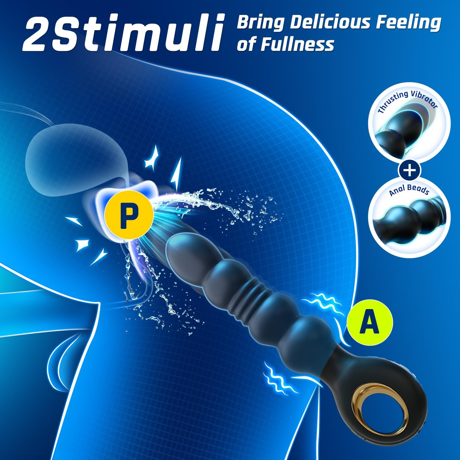 🔥2025 Hot Sale - 😍Prostate Massager Anal Toys - 💖Male Sex Toys