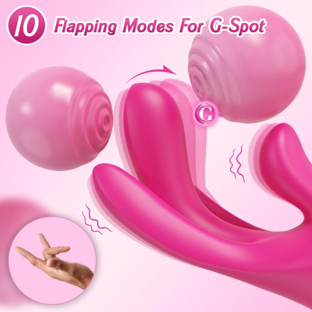 😍3 in 1 Stimulation G Spot and Clitoral  -  Female Adult Toy✨