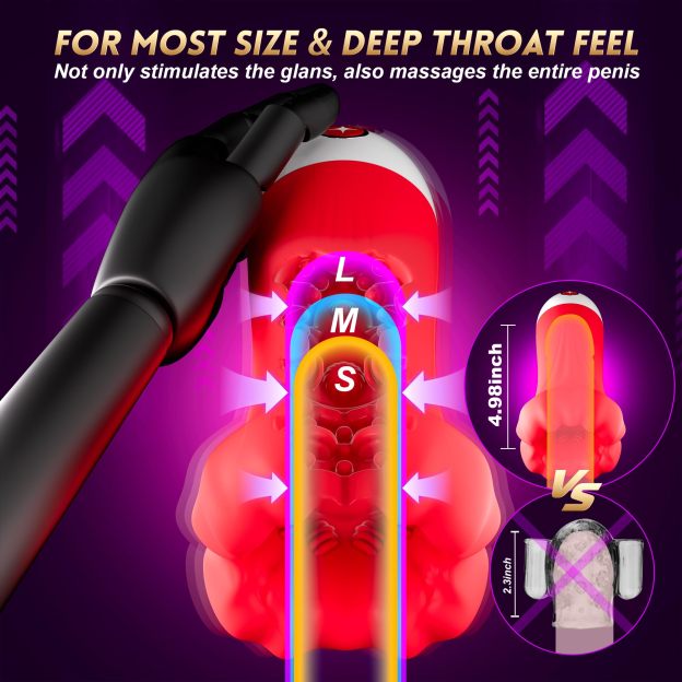 🔥Most Popular in 2024 - 💥4-in-1 Deep Blowjob Penis Vibrator