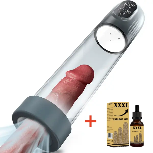 💥4 IN 1 Vacuum Penis Pump with Multiple Training modes for the Training Season