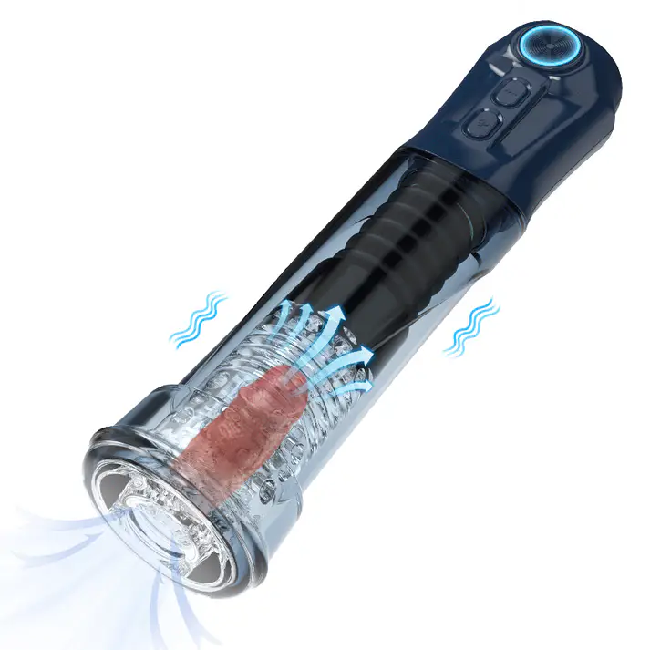 👑The latest hot-selling low-priced model-💥Next Level Vibrating Sucking Penis Pump