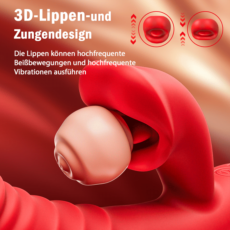 🎁10 Vibrationsmodi, 5 Stoß-, Leck- und Beißmodi, 💥Nippel-Anal-Sexspielzeug für Paare