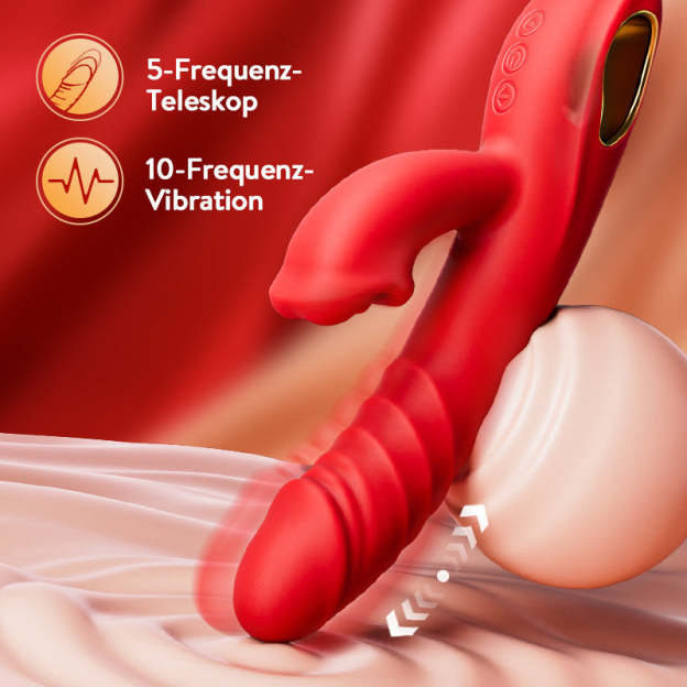 🎁10 Vibrationsmodi, 5 Stoß-, Leck- und Beißmodi, 💥Nippel-Anal-Sexspielzeug für Paare