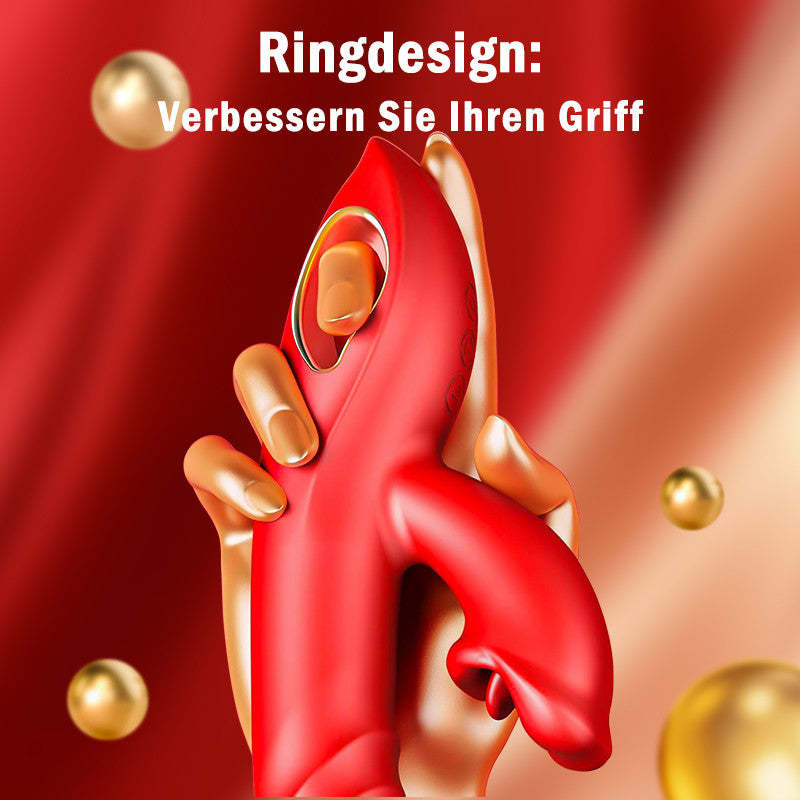 🎁10 Vibrationsmodi, 5 Stoß-, Leck- und Beißmodi, 💥Nippel-Anal-Sexspielzeug für Paare