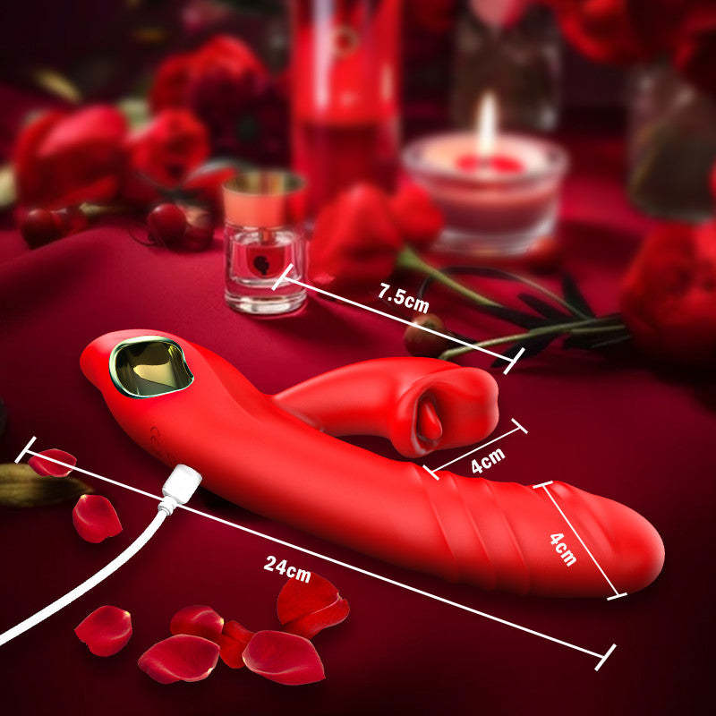 🎁10 Vibrationsmodi, 5 Stoß-, Leck- und Beißmodi, 💥Nippel-Anal-Sexspielzeug für Paare