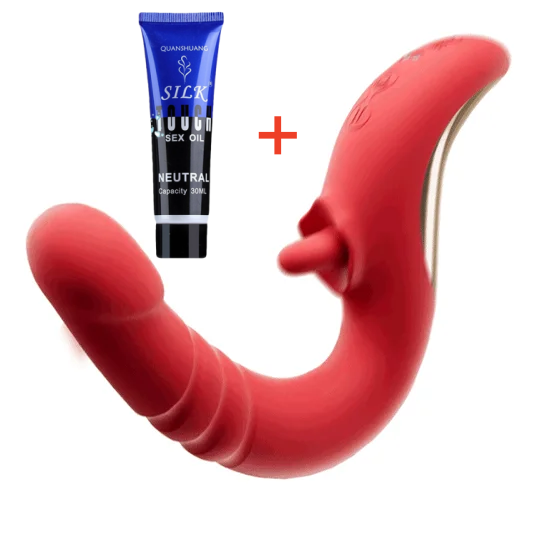 💥Thrust G-spot dildo vibrator sex toy