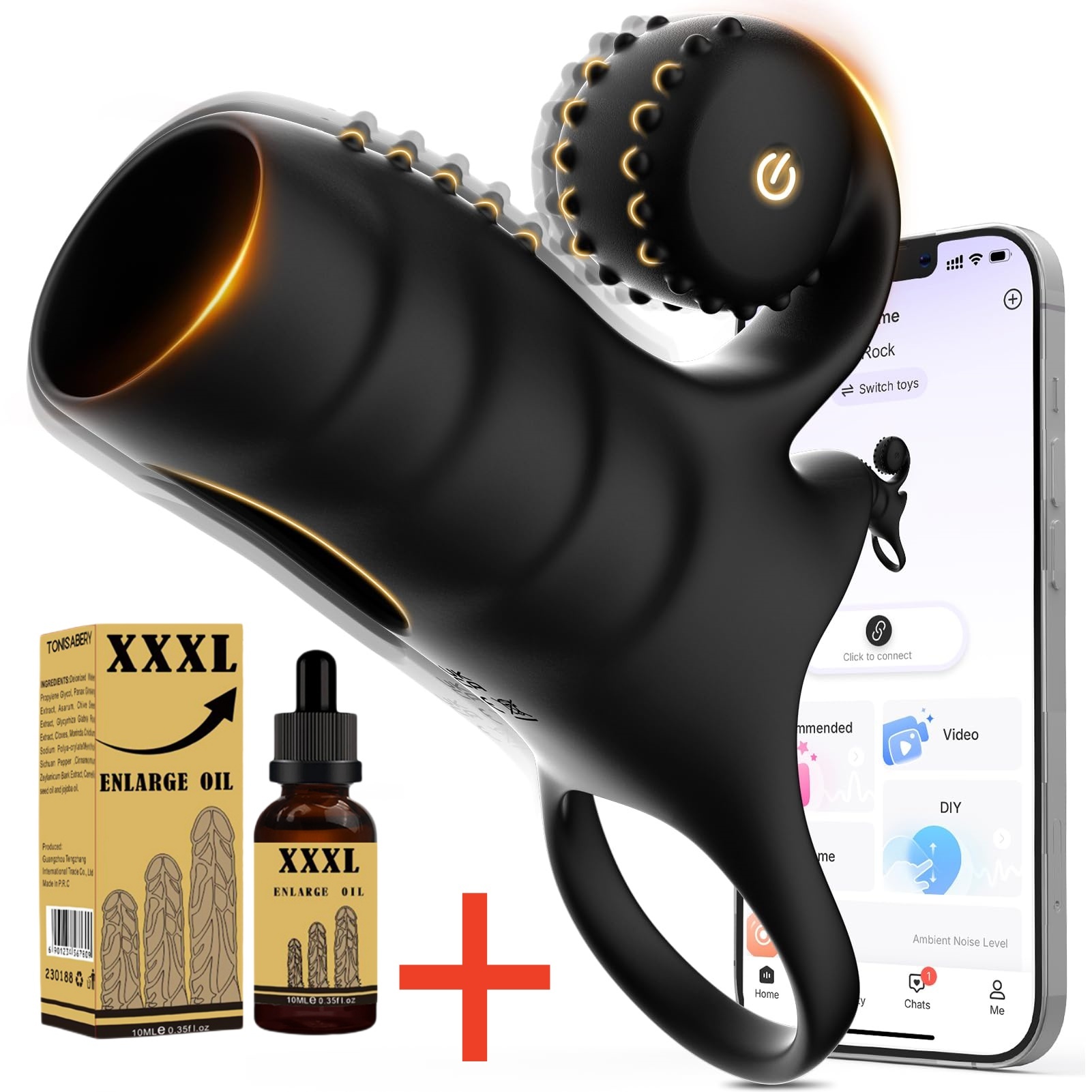 💥2025 Hot Sale - 💥Penis Vibrating Condom